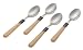 Rosanna Ivory Napoleon Espresso Spoons, Set of 4