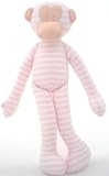 Review Alimrose  / Alimrose Monkey Toy Rattle - Pink & White Stripe
