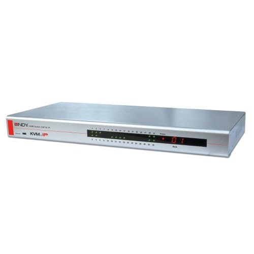 Comparer LINDY SWITCH KVM 39631 ARGENT 32 PORT  