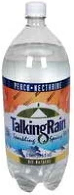 Talking Rain Peach NcSparkling Water (8x2L)