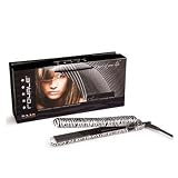 Royale Classic Platinum Zebra Nano Ceramic Ionic Flat Iron / Hair Straightener Styler Dual Voltage 110v-240v