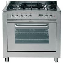 90cm Dual Fuel Range Cooker c/w 5 Burner Gas Hob (EG900X)
