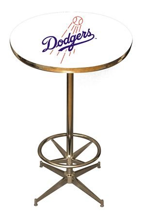 MLB Team Pub Table Style: Los Angeles Dodgers