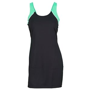 Fila Women`s Collezione Tennis Dress Black and Andean Toucan
