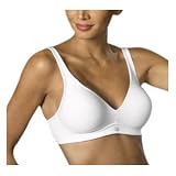 Bali Women's Downtime Cottony Wire-free Bra, White, 38C