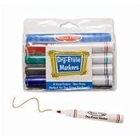 Melissa and Doug Dry-Erase Marker Set (4 pc)