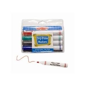 Melissa and Doug Dry-Erase Marker Set (4 pc) by Melissa & Doug
