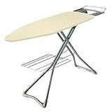 Minky HH40704010VUS Pro-Workstation and Linen Rack, 48-Inch by 16.9-Inch Surface, Silver