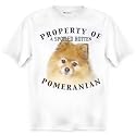 Pomeranian Property Of Adult T Shirt