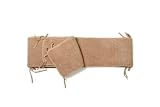 from Baby Boum Baby Boum Super Soft & Extra Long Thick Padded Cot & Playpen Bumper (Cacao Brown, 28 X 400 cm) (Model 207TERRY80)