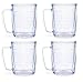 Tervis Tumblers - Clear - 17 oz Mugs - set of 4