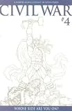 Review Marvel  / Civil War #4 Sketch Cover (Pgx Graded 9.9) (1)