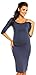 Zeta Ville Maternity - Womens Pregnancy Bodycon Jersey Dress ¾ Sleeves - 939c