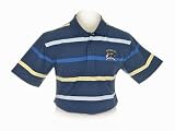 Ashworth 2008 Ryder Cup 3rd Groove Stripe Polo - Indigo Blue