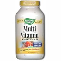 Nature's Way Multivitamin (iron-free), 100 Capsules