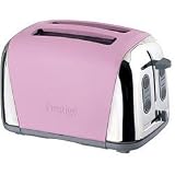 Meyer Prestige Deco Toaster, Pink, 2 Slice