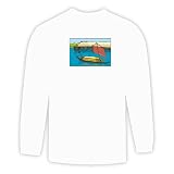 Long Sleeve T-shirt with travel, transport, boas