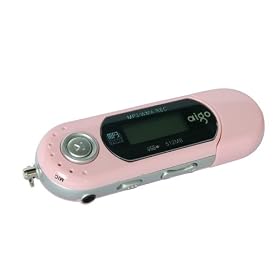 Aigo A203 2GB MP3 Player - Baby Pink