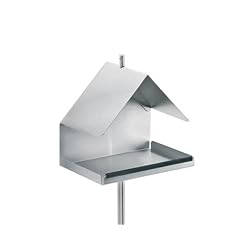 blomus Garten Vogelhaus 'Nido' Edelstahl H�he 151,5 cm, 18 x 12,5 cm