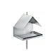 blomus Garten Vogelhaus 'Nido' Edelstahl H�he 151,5 cm, 18 x 12,5 cm