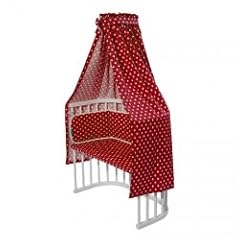 Nestbaugl�ck BettSet f�r Beistellbett, Sterne rot