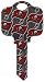Tampa Bay Buccaneers Kwikset KW1 House Key
