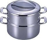 ゼクシオ 2段蒸し器 26cm H-8633