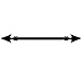 Deco Essential Flat Arrow 19mm Curtain Rod/Drapery Rod-Black Matt (66-120