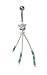 Sterling Silver Belly Ring with CZ