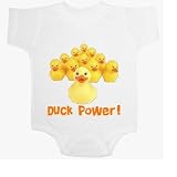 Duck Power Rubber Duckie Tee Baby Ultrasoft Onesie