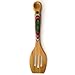 Norpro Rainbow Wood Bamboo Spoon, Brown