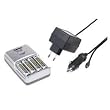 hama Universal-Schnell-Ladeger�t Delta Load 2/4 , silber VE=1