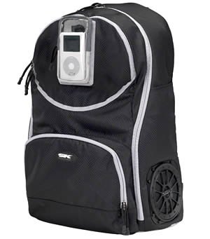 Scosche iPod iBoom Backpack - Black (SKIBBG)