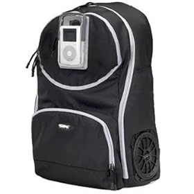 Scosche iPod iBoom Backpack - Black (SKIBBG)
