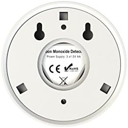 ATZ SAVIOUR - Carbon Monoxide Detector,100% Geniune, Premium Quality 6 Years Sensor Warranty used as Personal Carbon Monoxide Detector,Battery Operated Carbon Monoxide Alarm, Comes with 3 x Batteries.