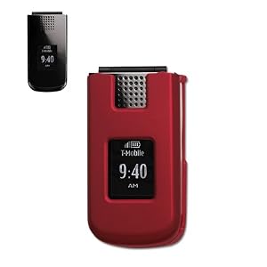 Fashionable Perfect Fit Hard Protector Skin Cover Cell Phone Case for Nokia 2720 AT&T ,T-Mobile – Red