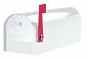 Solar Group TB1W0000 Standard Size Heavy Gauge Steel Mailbox, White