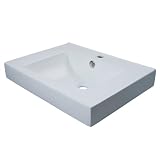 Elements of Design EV9620 Designer Fauceture Mission China Bathroom Sink, White