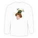 Long Sleeve T-shirt with woman, Asia, traditional, 