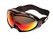 Birdz Eyewear - The Ice Bird - Black Revo Lens Anti Fog Ski Goggle