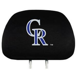 Colorado Rockies Car Seat Headrest Covers