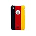 CaseCrown Slim Fit Germany Flag Case for Apple iPhone 3G and 3GS (Black/Red/Yellow)