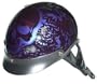 Boneyard Purple DOT Motorcycle Helmet