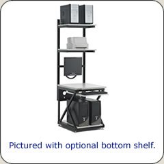 Kendall Howard 5000-3-100-24 LAN Racking System -- 24 in. Performance Computer Work Bench