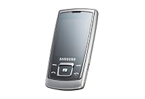 Samsung E840 Unlocked Cell Phone with 2 MP Camera, MP3/Video Player, MicroSD Slot--International Version with No Warranty (Ice Silver)