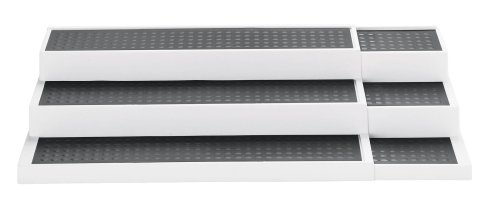 Copco 2555-9324 Non-Skid 3-Tiered Adjustable Cabinet Organizer