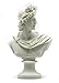 Apollo God of Music & Light Alabaster Bust Head Statue Sculpture 5.9Î„Î„