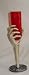 Bony Skeleton Hand Flutes Wine Glass Halloween Party Partyware