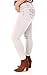 ANGELS Plus Size Triple Button Short Inseam Skinny Jeans