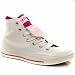Converse All Star Hi 2 Tongue - 7 Uk - White & Pink - Fabric